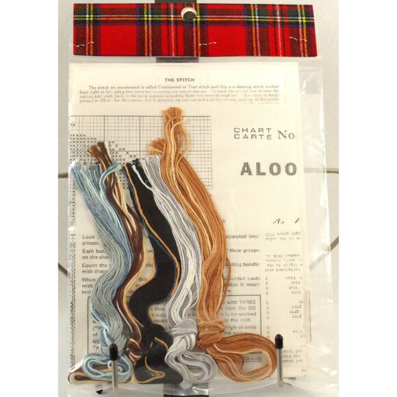 Embroidery Kit Petit Point Jean McIntosh Needlepoint #29 Eskimo Child Aloota - Picture 3 of 3